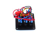 Panel przełączników 12/24V ON-OFFx3, 1xZ, 2xUSB 3,1A, 2xB 15A IP68