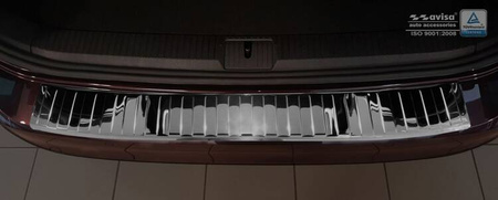 Nakładka na zderzak tylny Volkswagen Passat B8 Kombi (Czarna-Lustro)
