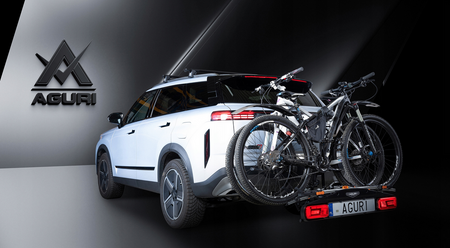 Platforma bagażnik rowerowy Aguri Active Bike PRO 2 ROWERY E-BIKE x 30kg 2025