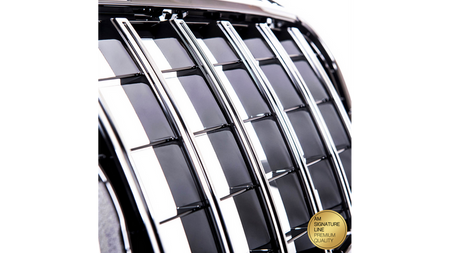 Grill sportowy GT Chrome & Black MERCEDES A-Class W176 przed liftem 2012-2015