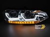 Reflektory lampy soczewkowe LED DRL VW Polo VI 2G (2017–2021) | Dynamiczny kierunkowskaz