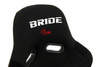 Fotel sportowy GTR Welur Bride Black Grey