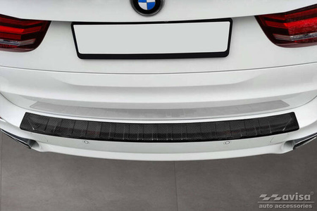 Nakładka na zderzak tylny do BMW  X5 III F15 M-Pakiet (Carbon Fiber)