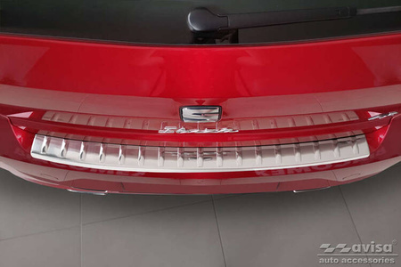 Nakładka na zderzak tylny Seat Ibiza 5 (Stal)