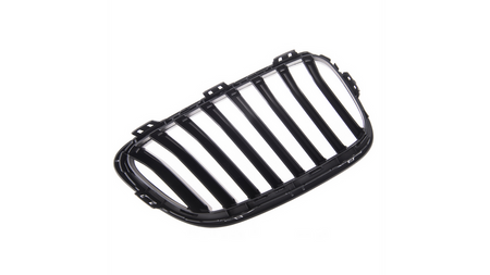 Grill sportowy pojedyncze żeberka Matt Black BMW 2 F22 F23 2013-2021