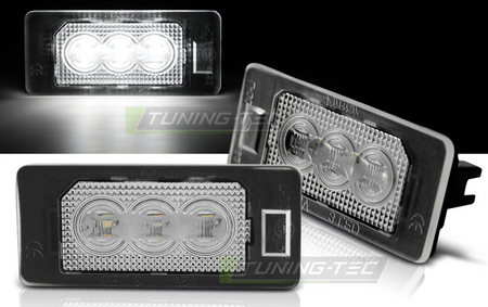 LAMPKI TABLICY OŚWIETLENIE 3x LIGHTS CLEAR BMW E90 / F30 / F32 / E39 / E60 / F10 / X3 / X5 / X6