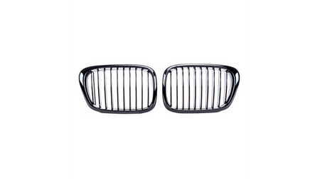 Grill sportowy pojedyncze żeberka Gloss Black BMW 5 E39 1995-2003
