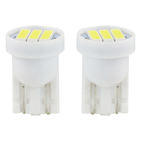 Żarówki LED STANDARD T10 W5W 3xSMD 7020 12V AMIO-01096
