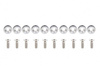 Śrubki ozdobne M6x1.0 15mm JDM Silver