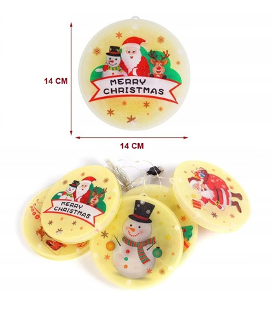 KURTYNA LED GIRLANDA NA OKNO CHOINKĘ OZDOBA ŚWIĄTECZNA