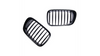 Grill sportowy pojedyncze żeberka Matt Black BMW 3 E46 przed liftem 1999-2003