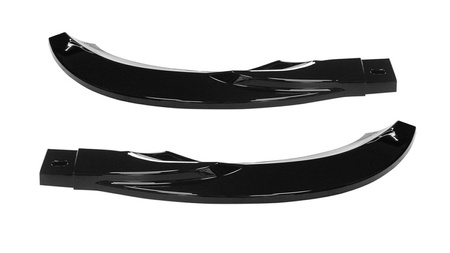 Dokładka przedniego zderzaka Gloss Black MERCEDES C-Class W204 C204 S204 Facelift 2011-2014