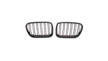 Grill sportowy podwójne żeberka Gloss Black BMW X3 F25 przed liftem 2010-2014