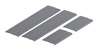 Progi One Line Ford Fiesta MK6 Hatchback 5 2002-2008 - Połysk