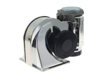 SYGNAŁ JGR NAUTILUS CHROMOWANY Z KOMPRESOREM I PRZEKAŹNIKIEM 12V