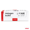 Zestaw żarówek halogenowych H4 12V 60/55W filtr UV (E8) 20szt. AMIO-04401
