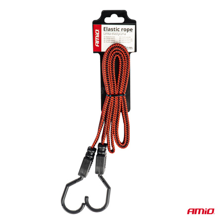 Linka elastyczna płaska guma do mocowania bagażu 150cm BSTRAP-18 AMIO-03306