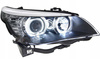 Reflektory lampy przednie BMW E60 / E61 BLACK RING