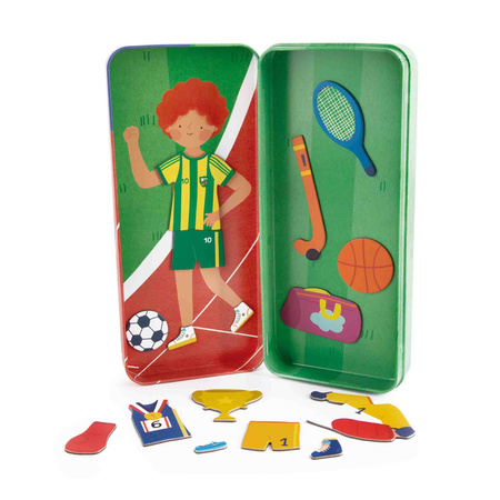 Magnetyczna układanka Mix&Match Apli Kids - Sport
