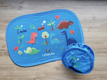 Osłonki elektrostatyczne LittleLife do samochodu - Dinozaur