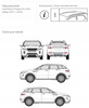Bagażnik dachowy belki Land Rover Evoque L538 DARK
