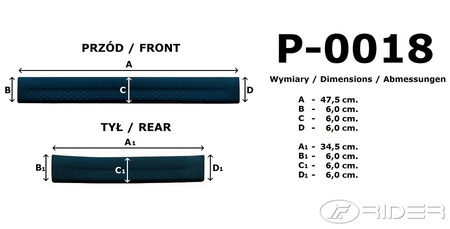 Suzuki Across 2020- nakładki progowe
