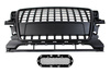 GRILL AUDI Q5 8R BLACK (09-12) PDC