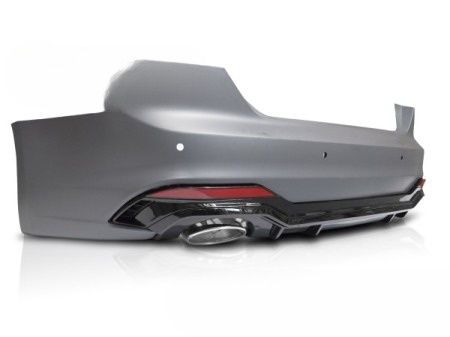 ZDERZAK TYLNY DO AUDI A5 F5 16-18 SPORT STYLE PDC