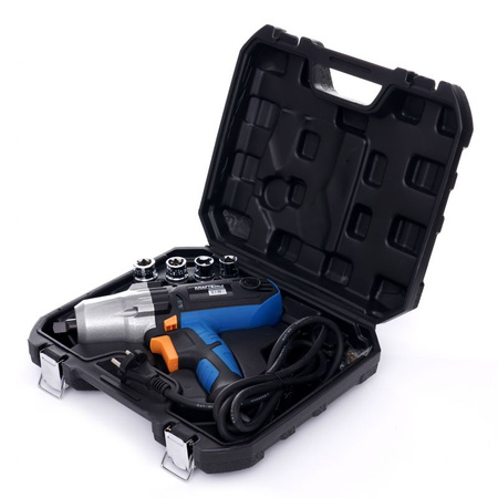 Elektryczny klucz udarowy 1/2" + walizka + nasadki KD1796