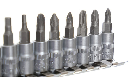 Zestaw Bitów 1/4"  11cz. KD10240