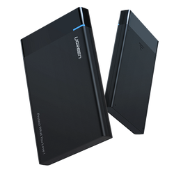 Obudowa zewnętrzna dysku HDD/SSD 2,5" UGREEN US221, SATA 3.0, USB-C, 50cm (czarny)
