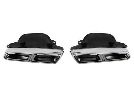 Końcówka tłumika 285x80mm wejście 160x100mm Mercedes W212