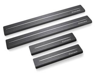 Progi Long Line Renault Megane II Sedan/Hatchback/Kombi 4\5 2002-2006 - Satin Black&White