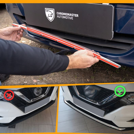 Listwa atrapy zderzaka przedniego do VOLKSWAGEN TRANSPORTER V T5 2009-2015