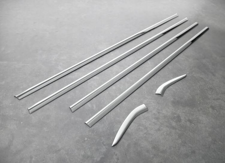 Listwy przyokienne boczne Citroen C-Elysee 2012+