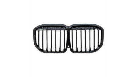 Grill sportowy pojedyncze żeberka Gloss Black BMW X7 G07 przed liftem 2019-obecnie