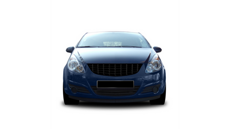 Grill sportowy wersja bez znaczka Black OPEL CORSA D przed liftem 2006-2011