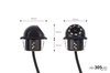 Zestaw czujników parkowania TFT02 4,3" z kamerą HD-305-LED 4 sensory białe