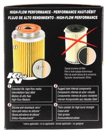 Filtr oleju K&N HP-1017
