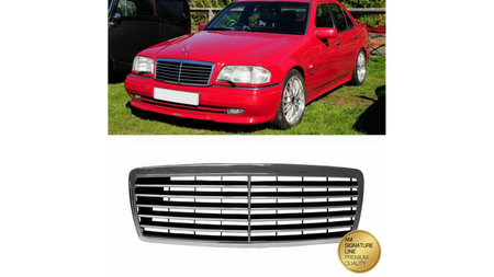 Grill Chrom MERCEDES C-Class W202 S202 1993-2000