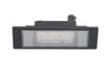 Podświetlenie tablicy rejestracyjnej LED BMW E81 E87 F20 E63 E64 2004-2019 chrome