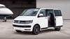 Nakładka na zderzak tylny VOLKSWAGEN TRANSPORTER T6 FURGON (Czarna-Lustro)
