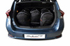 TOYOTA AURIS 2013+ TORBY DO BAGAŻNIKA 4 SZT
