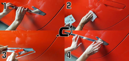 Boczne V(1075-575) Audi A5 II Liftback5 2016- - Mat