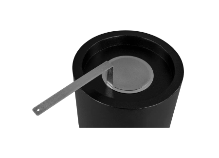 Biokominek wolnostojący Moon Mini czarny mat