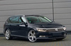Nakładka na zderzak tylny Volkswagen Passat B8 Kombi (Czarna)