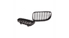 Grill sportowy podwójne żeberka Gloss Black BMW 3 E92 E93 Facelift 2010-2013