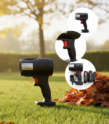 DMUCHAWA AKUMULATOROWA CZARNA 300 W KOMPAKTOWA OGRODOWA BEZPRZEWODOWA