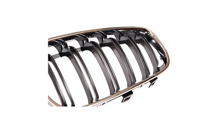 Grill sportowy podwójne żeberka Chrome & Black BMW 3 F34 2013-2020