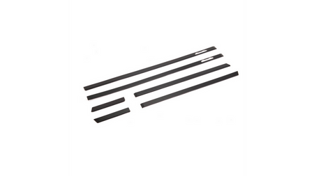 Listwy boczne czarne zestaw 6 sztuk BMW 5 E39 1995-2003